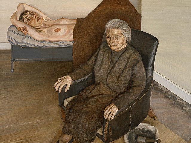 © KHM/www.bridgemanart.com Bild von Lucian Freud