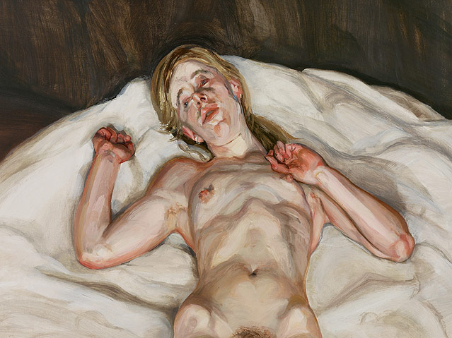 © KHM/www.bridgemanart.com Bild "Naked Girl" von Lucian Freud