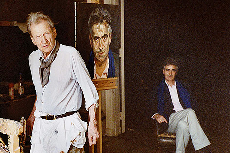 © KHM/Bridgeman Art Library/David Dawson Lucian Freud mit Martin Gayford im Studio