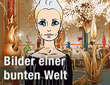 Eine animierte Robin Wright in einer Szene des Films "The Congress"