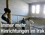 Galgen in einem Gefängnis