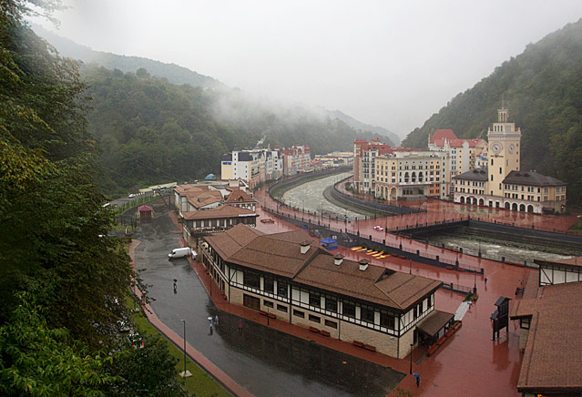 © Reuers/ Maxim Shemetov Wintersport-Ressort Rosa Khutor