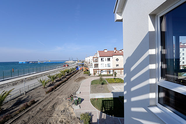 © APA/Herbert Pfarrhofer Olympic Coastal Village in Sotschi
