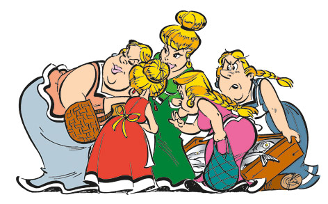 © 2013 Les Editions Albert Rene Gallische Frauen