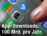 Apps auf einem Smartphone