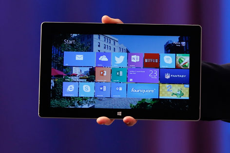 © Reuters/Shannon Stapleton Microsoft Surface 2