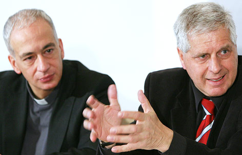 Caritas-Direktor Michael Landau und Caritas-Präsident Franz Kueberl