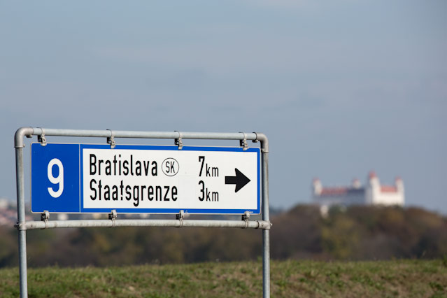 © ORF.at/Roland Winkler Straßenszenen zwischen Hainburg und Bratislava