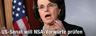 Die Vorsitzende des Geheimdienstausschusses im US-Senat, Dianne Feinstein