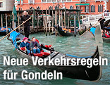 Gondoliere in Venedig