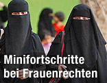 Frauen mit Schleier