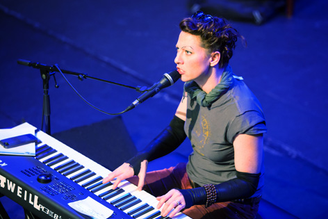 © ORF.at/Zita Köver Sängerin Amanda Palmer im Porgy & Bess