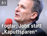 &Ouml;GB-Pr&auml;sident Erich Foglar