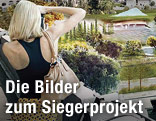 Rendering des künftigen Parks