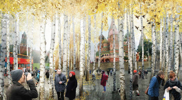 © Diller Scofidio + Renfro Rendering des künftigen Parks