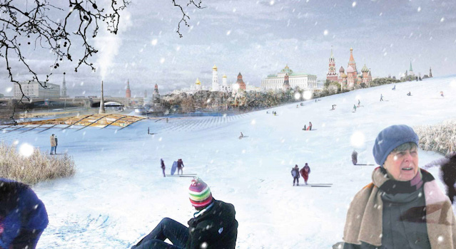 © Diller Scofidio + Renfro Rendering des künftigen Parks