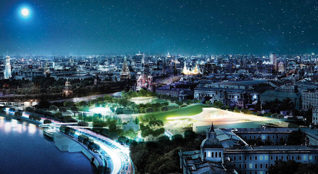 © Diller Scofidio + Renfro Rendering des künftigen Parks