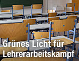 Leeres Klassenzimmer