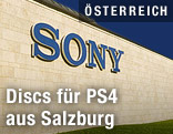Außenfassade des Sony-Werks in Anif