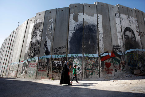 © Reuters/Ammar Awad Israelische Betonmauer in Bethlehem