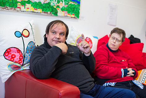 © ORF.at/Zita Köver Mitglied von Vienna People First Günther