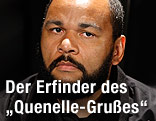 Der französische Komiker Dieudonné