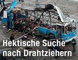 Luftaufnahme des Buswracks