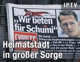 Zeitungen mit Michael Schumacher auf der Titelseite