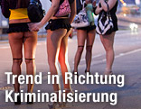 Prostituierte auf dem Straßenstrich in Zürich