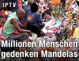 Trauernde Menschen