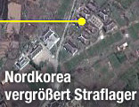 Satellitenafnahme eines nordkoreanischen Straflagers
