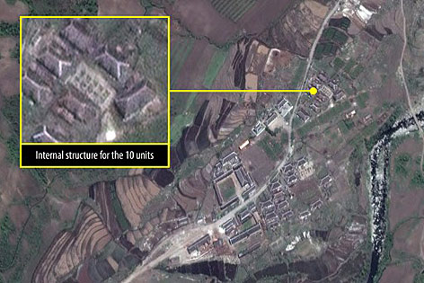 © AFP/DigitalGlobe/Amnesty International Satellitenafnahme eines nordkoreanischen Straflagers