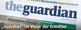 Ausgabe einer "Guardian"-Zeitung
