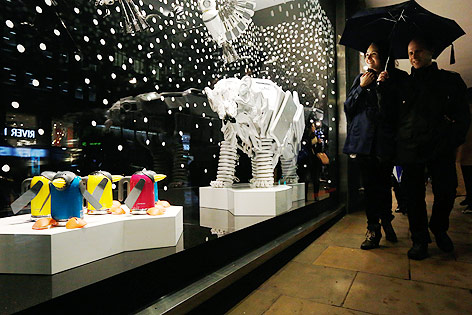 Schaufenster der britischen Handeslkette "John Lewis"