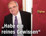 Der designierte Justizminister Wolfgang Brandstetter