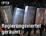 Polizei im Regierungsviertel