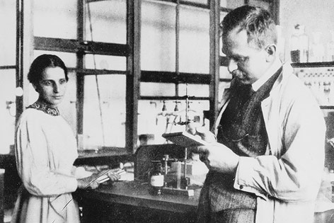 © Public Domain Lise Meitner und Otto Hahn, 1913