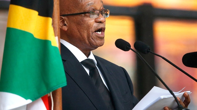 © AP/Matt Dunham Südafrikanischer Präsident Jacob Zuma