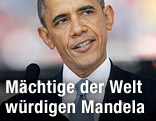 US-Präsident Barack Obama bei seiner Rede