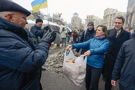 Department of State Pressesprecherin Victoria Nuland