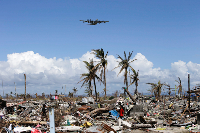 © AP/Bullit Marquez Verwüstung nach dem Taifun "Haiyan" auf den Philippinen