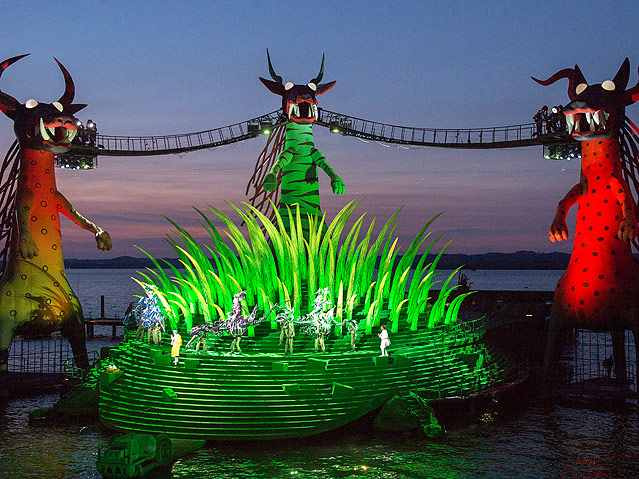 © APA/Dietmar Stiplovsek "Die Zauberflöte" anlässlich der Bregenzer Festspiele