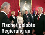 Angelobung der Regierung