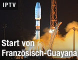 Sojus-Rakete startet
