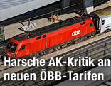 ÖBB-Zug im Wiener Hauptbahnhof