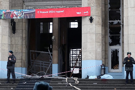 © APA/EPA/ Zerstörung nach Anschlag in Wolgograd