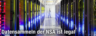 Blick in einen Serverraum