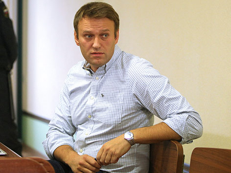 © APA/AP/Evgeny Feldman Russischer Oppositionspolitiker Alexej Nawalny