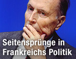 Ehemaliger Präsident Francois Mitterrand