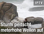 Frau am Strand